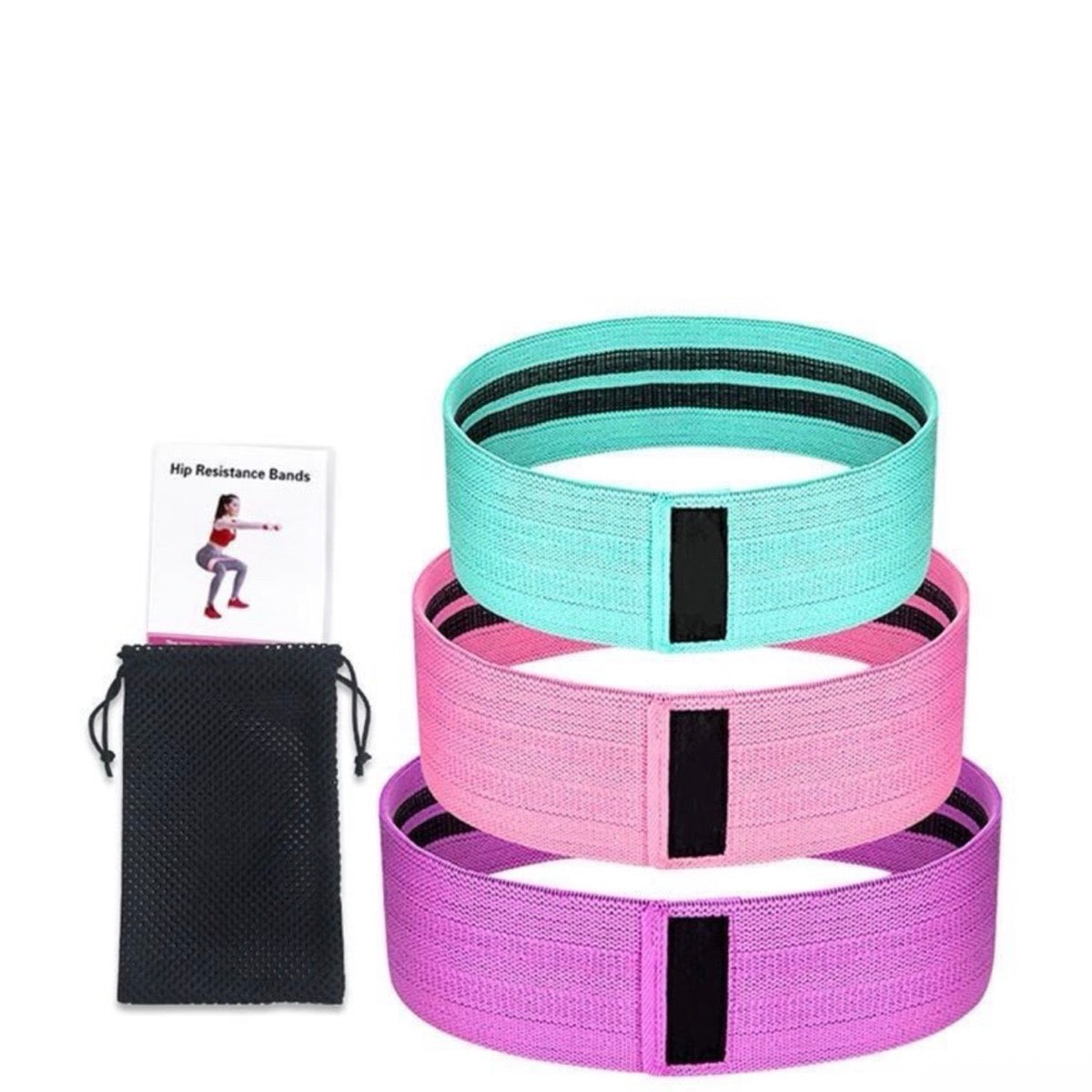 IRONVA Hip Resistance Bands Set