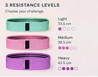 IRONVA Hip Resistance Bands - 3 resistance levels