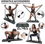 IRONVA Foldable Push Up Board - versatile accessories in use